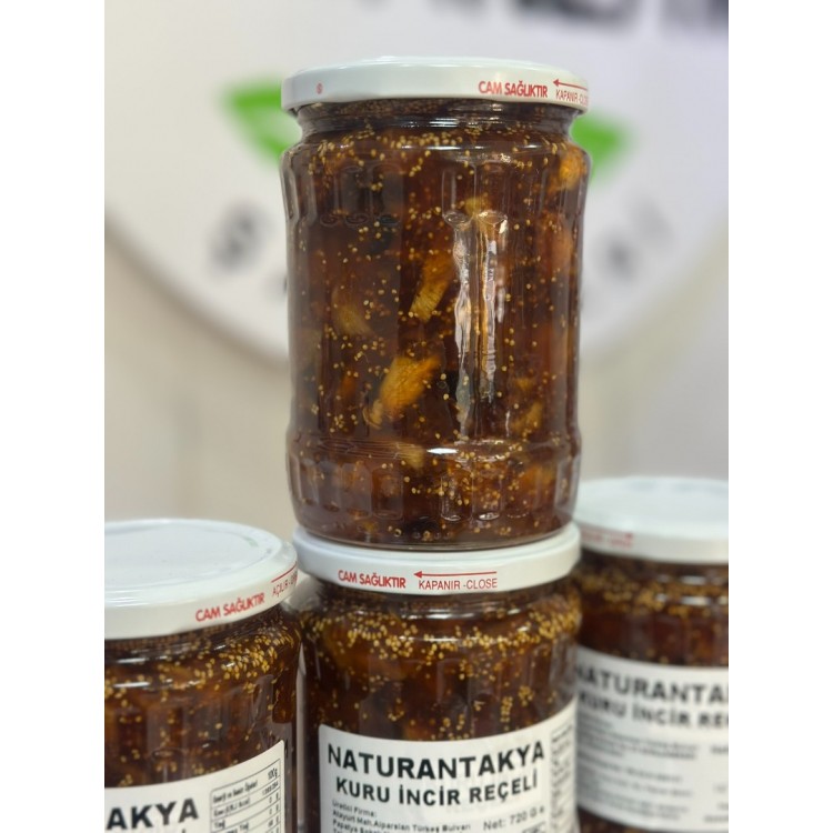 Naturantakya Kuru İncir Reçeli -650cc-