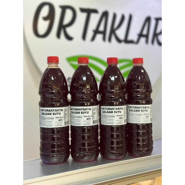 Naturantakya Organik Şalgam 1Litre -12adet-