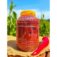 5 KG Tatlı Biber Salçası -Güneş Kurusu- 5 KG Tatlı Biber Salçası -Güneş Kurusu-